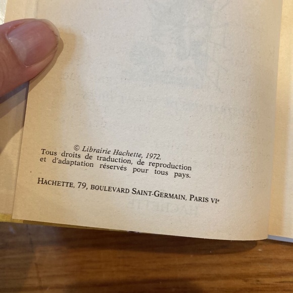 1972 French JOJO LAPIN CHEZ MAITRE RENARD Par Enid Blyton HC Book Vintage - Picture 7 of 9